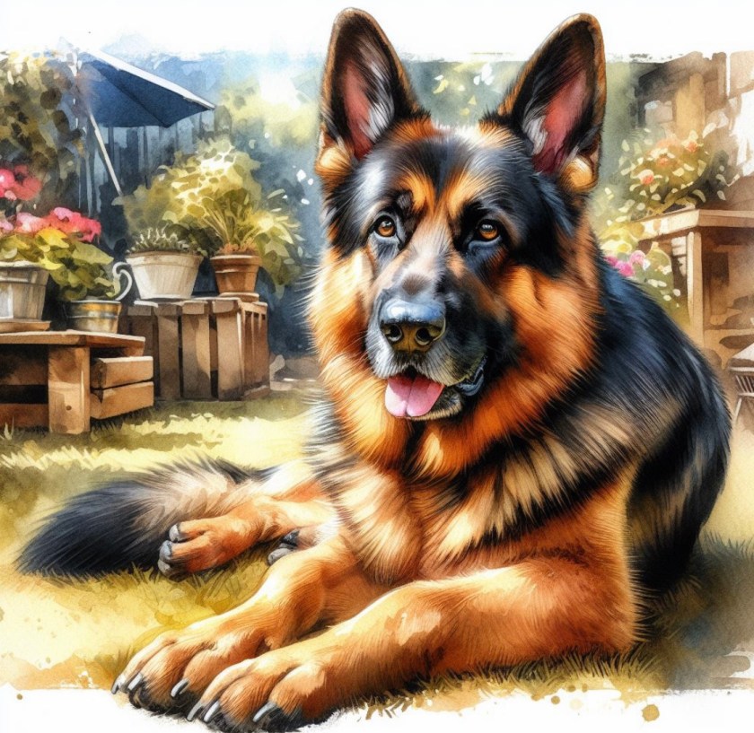 Dog German Shepherd animal cruelty dog story