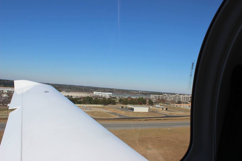 take off plane RDU flight instruction 