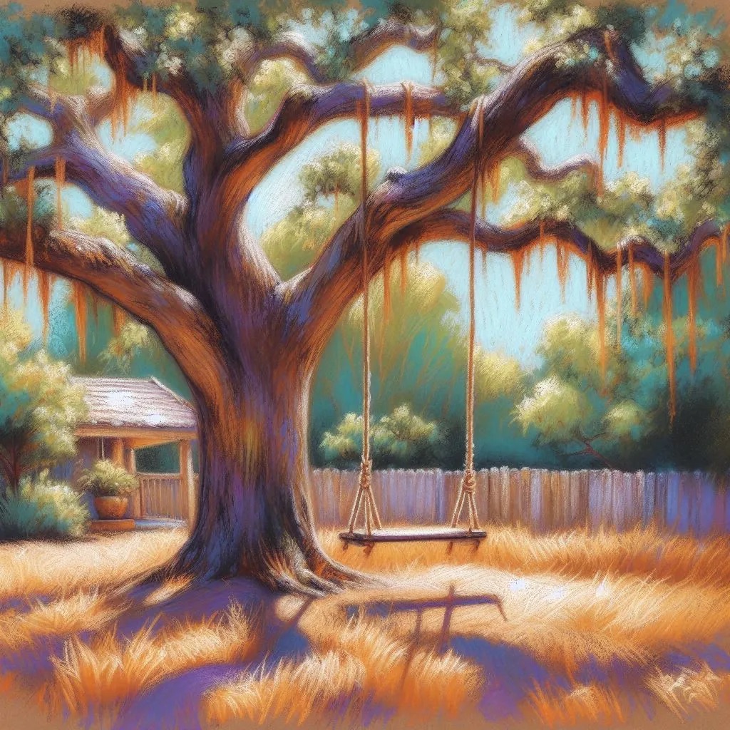 Live oak swing romance north carolina WWII