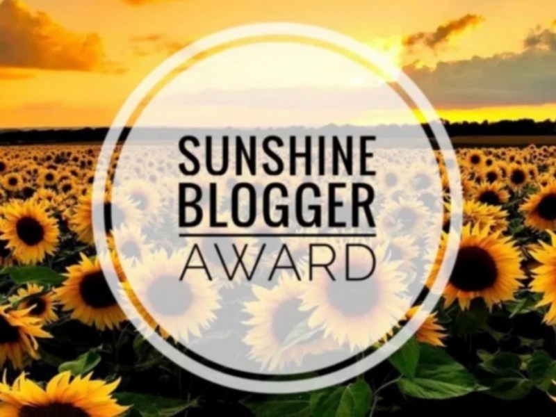 Sunshine Blogger Award